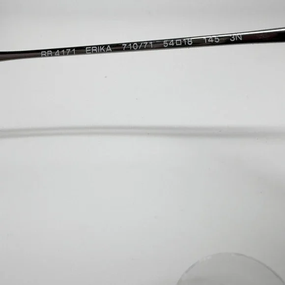 Ray-Ban Erika RB4171 710/71 Tortoise Shell Green Lens Sunglasses 54-18-145 21513 - Picture 5 of 7